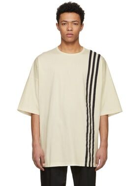 Y-3 Off-White 3-Stripes T-Shirt